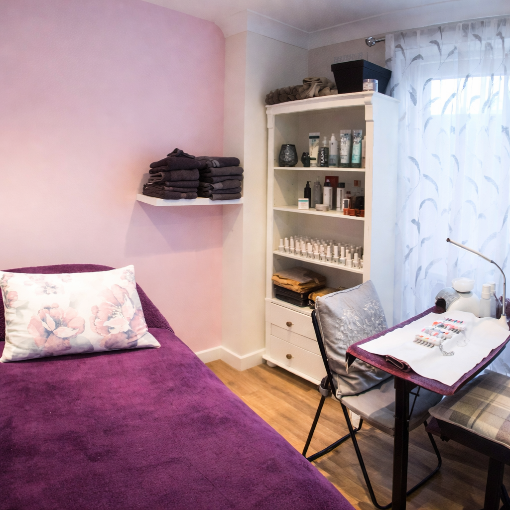 Alban Beauty treatment room in St Albans