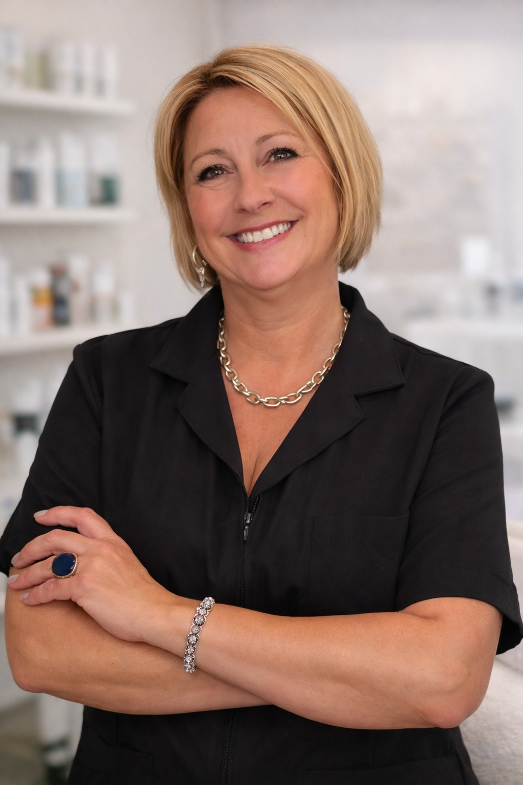 Sharron, founder of Alban Beauty